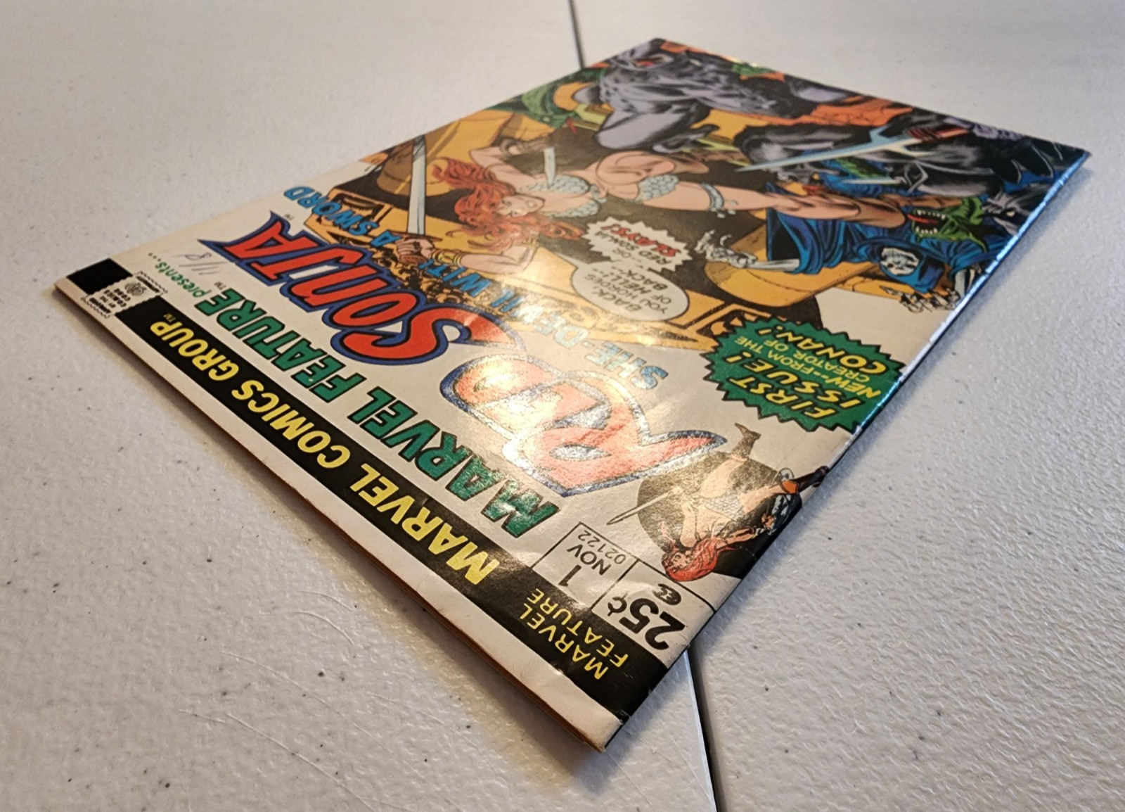 MARVEL FEATURE RED SONJA (1975) 1-7 Complete Series Comic Books