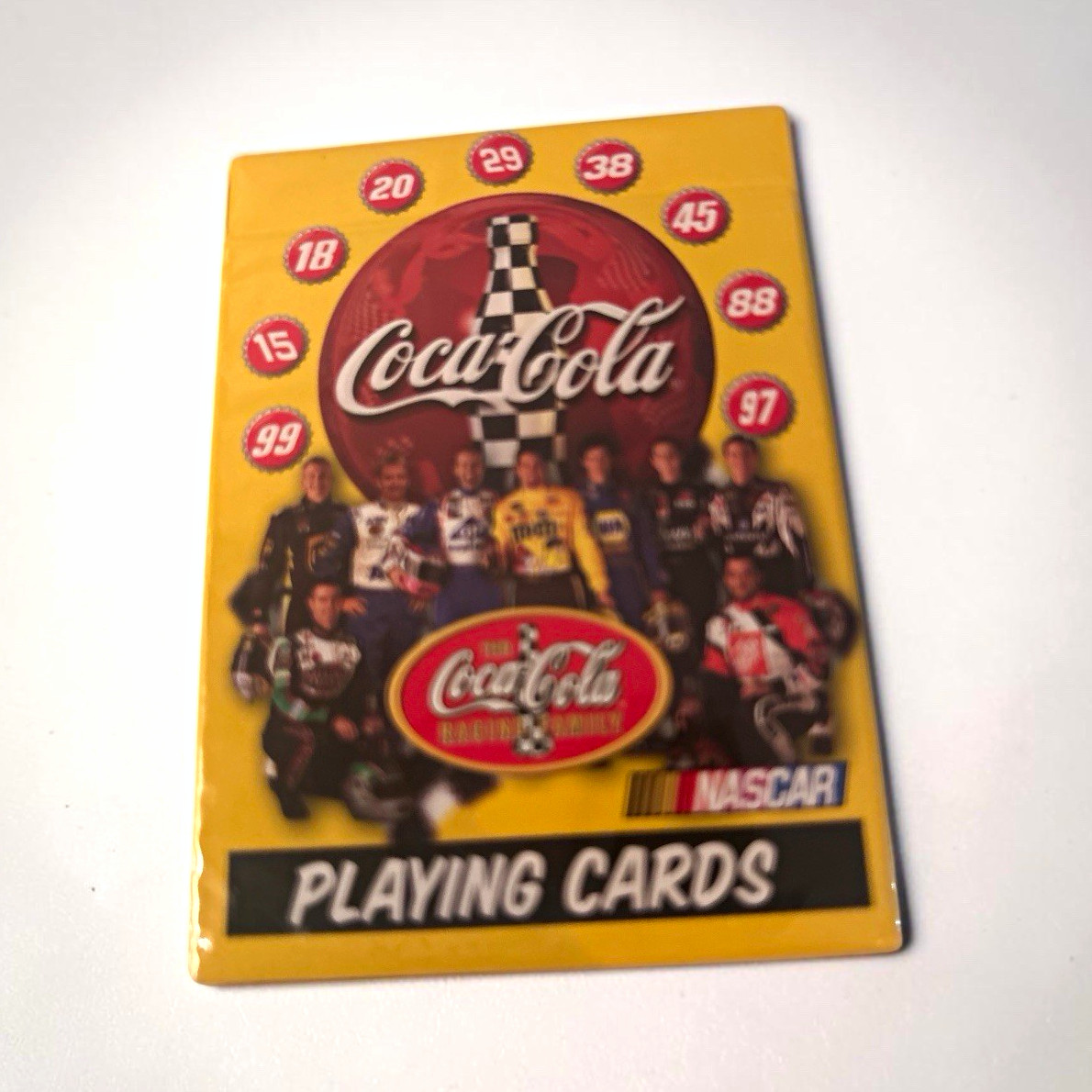 Coca-Cola NASCAR Theme Playing Cards Deck Modern (1970-Now) unopened