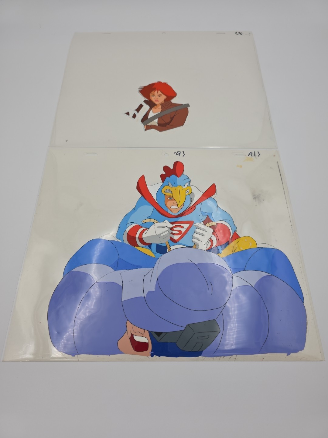 Zack & IVY Carmen Sandiego Original Animation Cartoon Production Cel Lot Of 24