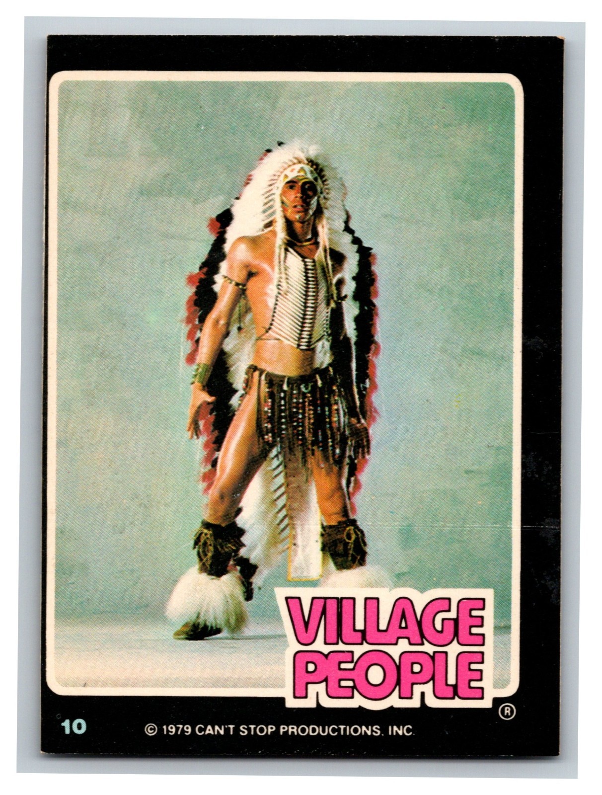 VILLAGE PEOPLE – 1979 MUSIC TRADING CARD – #10