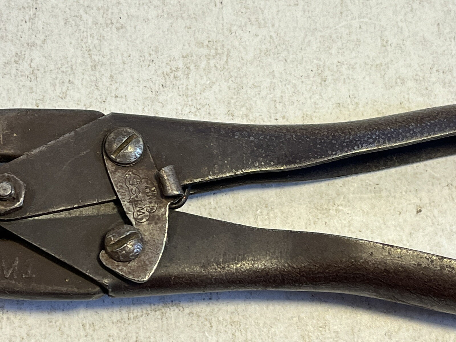 Vintage WISS M1 Tin Snips Sheet Metal Master Scissors Forged Steel USA