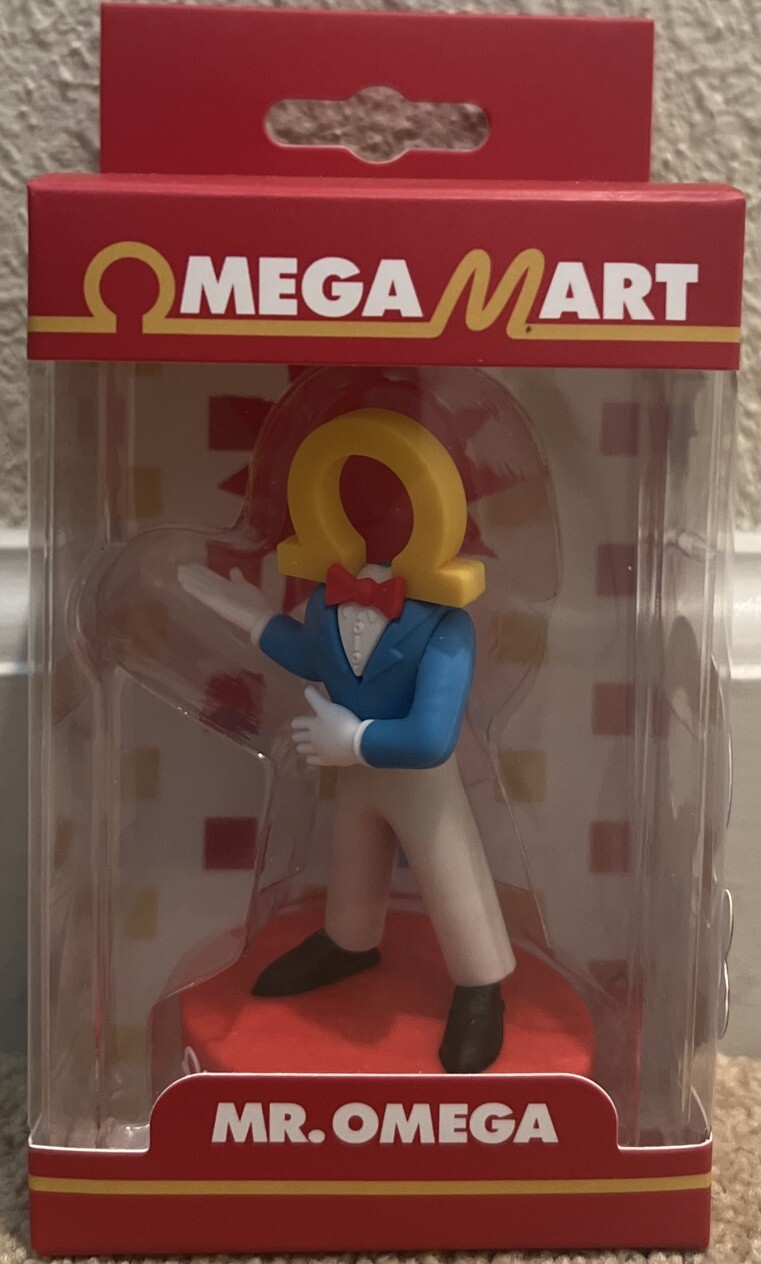 Meow Wolf Omega Mart Mr. Omega Figurine Figure Kwality Checked Yes NIB