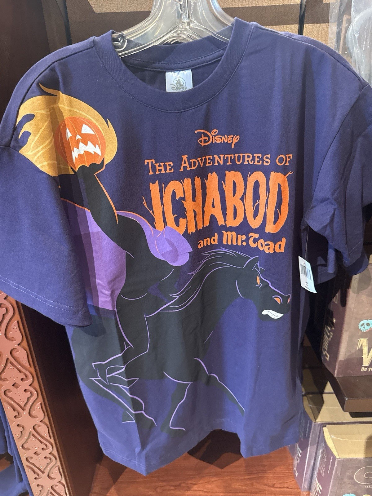 Disney Pasks 2026 WDW Headless Horseman T Shirt Halloween Medium New