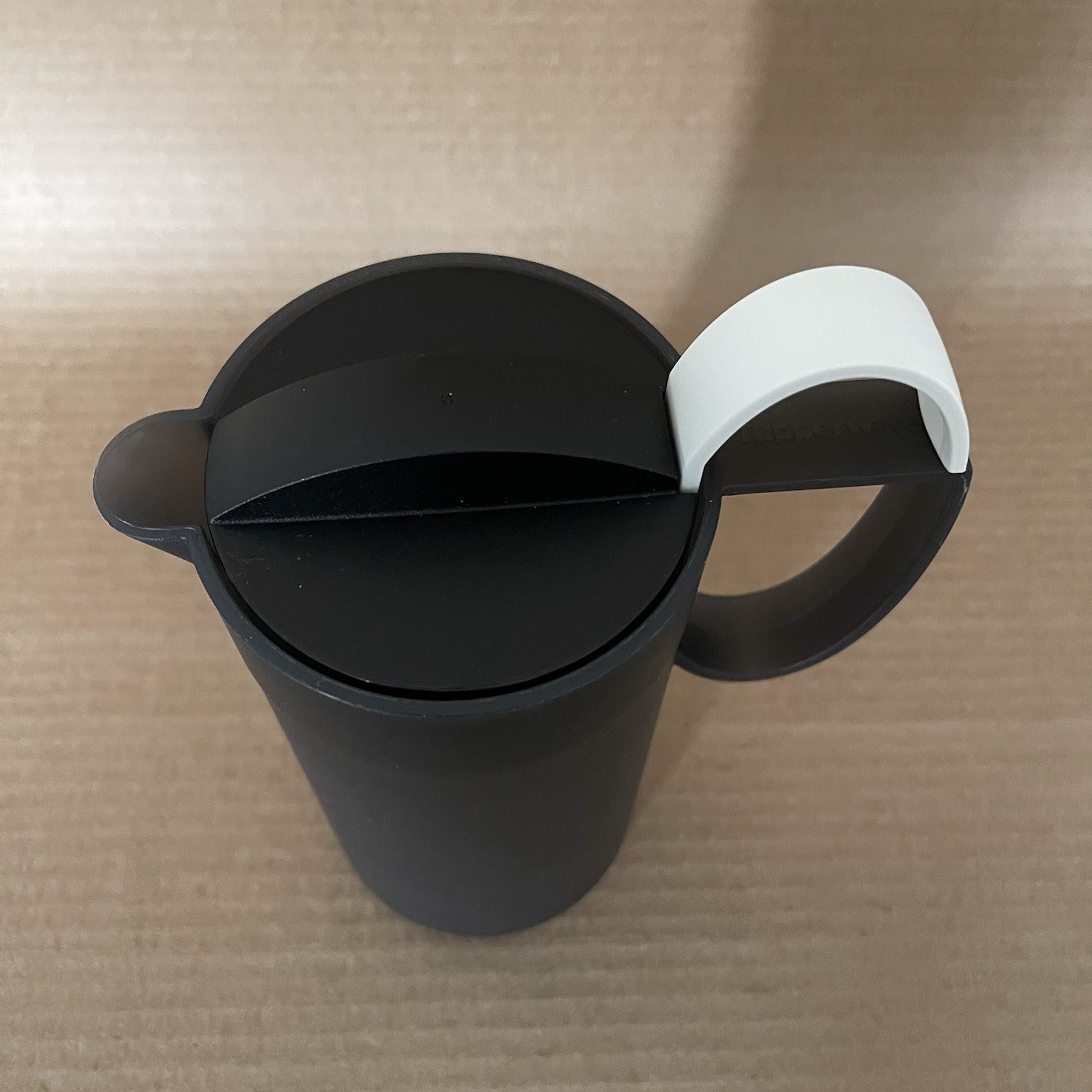 Tupperware Moments Milk Foamer Plunger Frother Insert Black Hot or Cold #4808