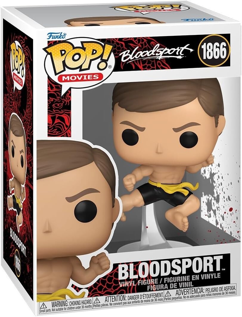 Funko POP Movies: Bloodsport – Frank Dux – Vinyl Figure #1866 #80779