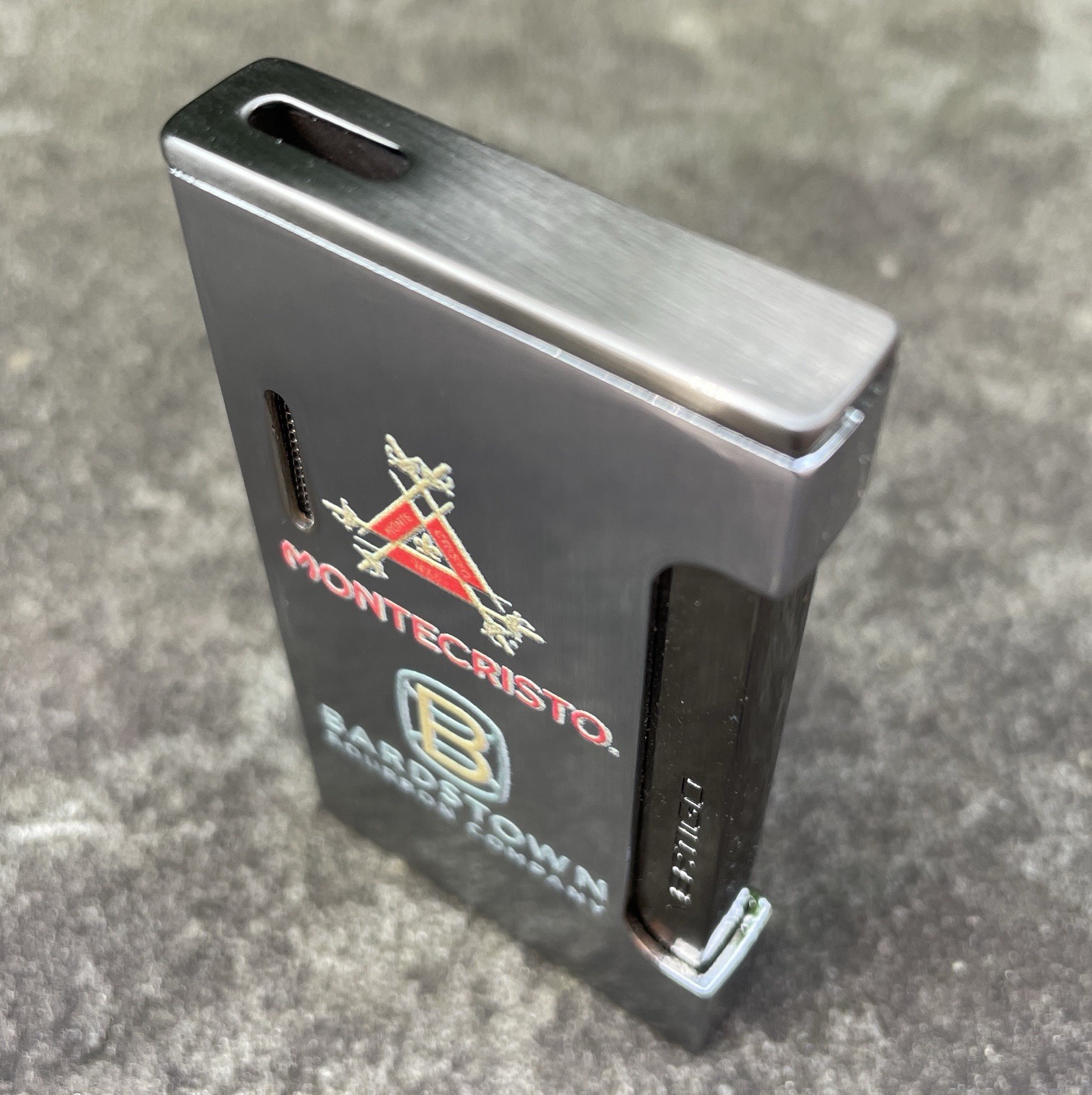 Montecristo Cigars Bardstown Bourbon Company Engraved Lighter, Limited Edition