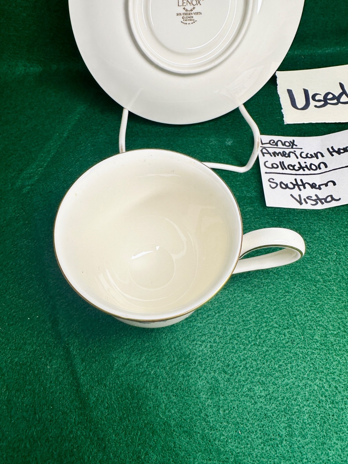 Lenox Southern Vista Cup & Saucer