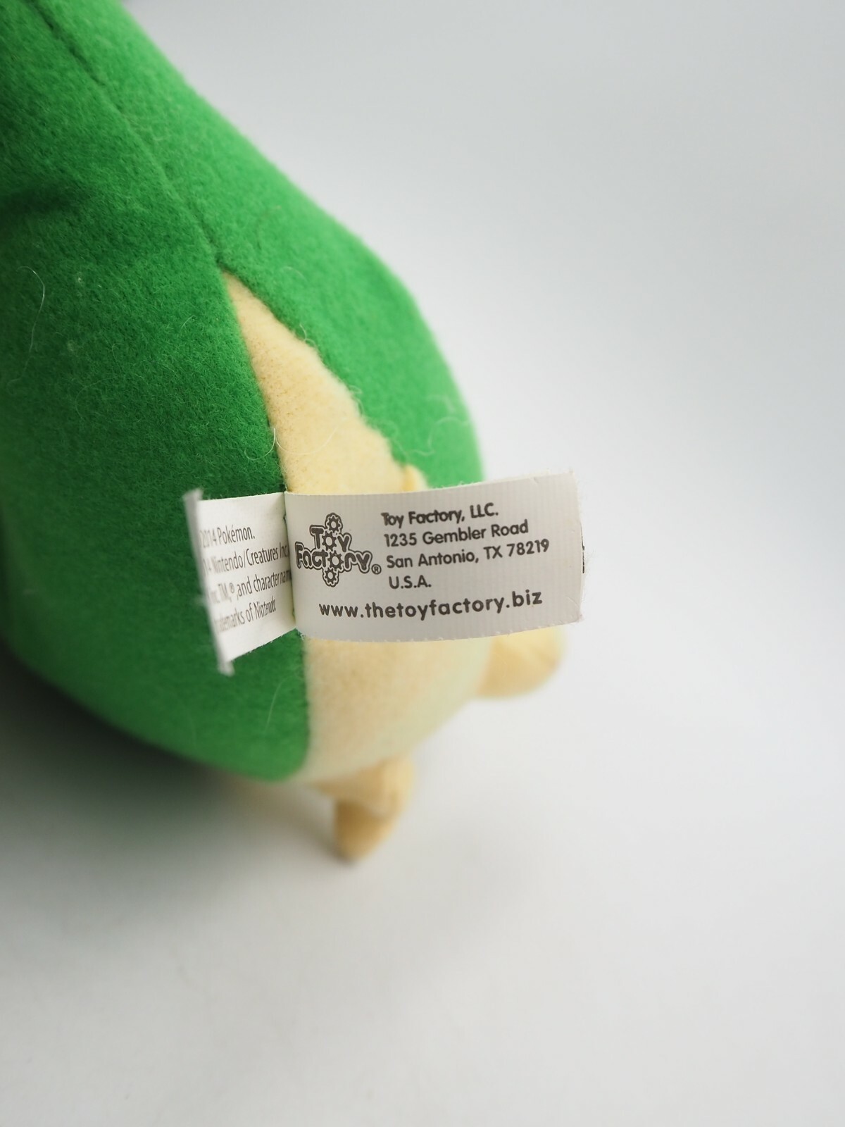 Snivy B1210 Pokemon Toy Factory Plush Stuffed 9″ Toy Doll Japan