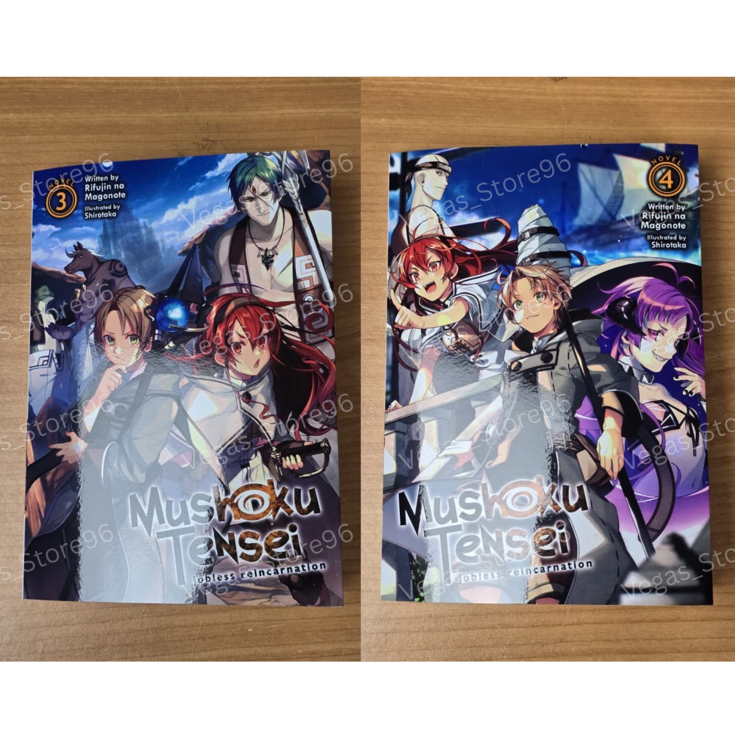Mushoku Tensei: Jobless Reincarnation Light Novel English Volume 1-26 Full Set