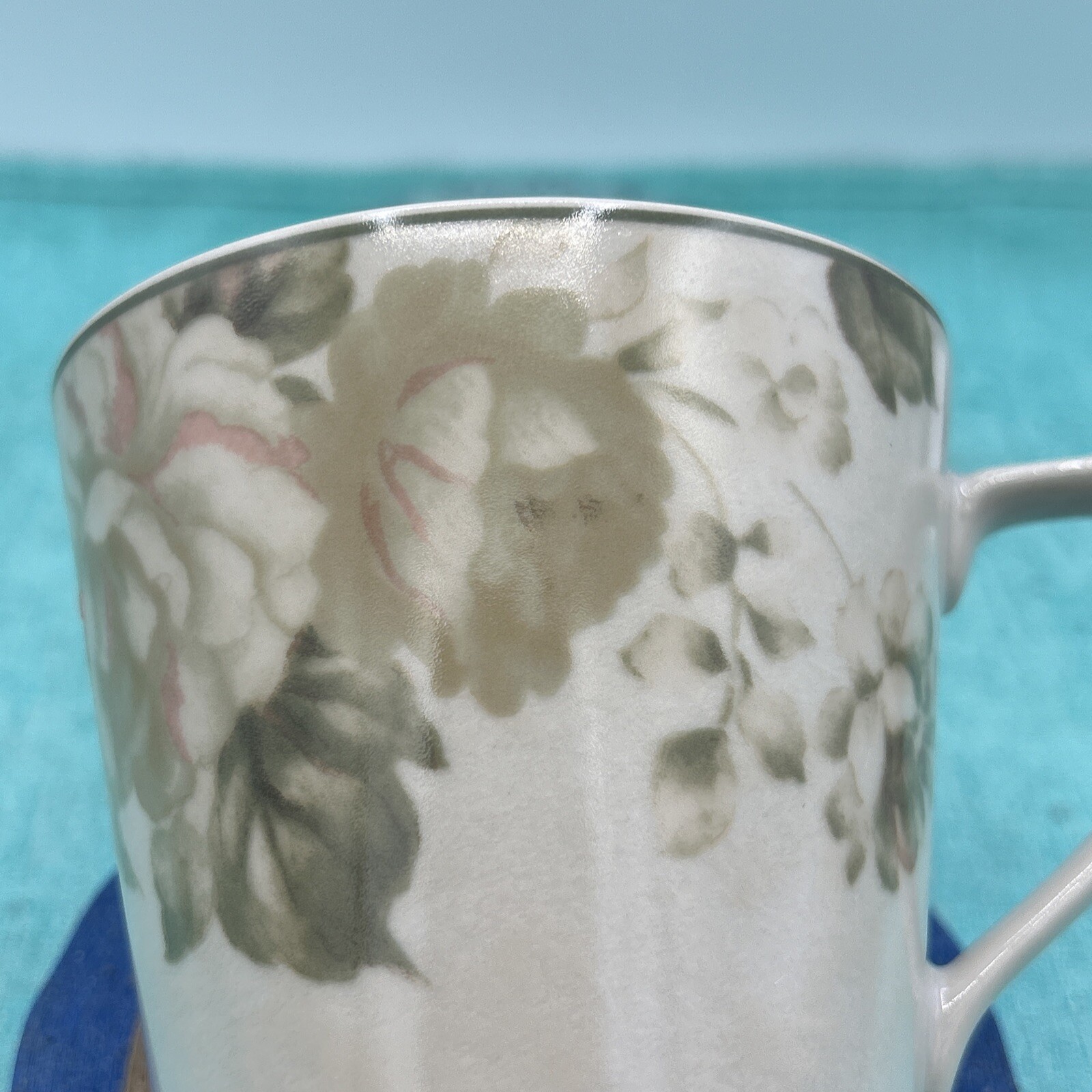 222 Fifth Tapestry Coffee Cup, Spring Floral Coffee Mug