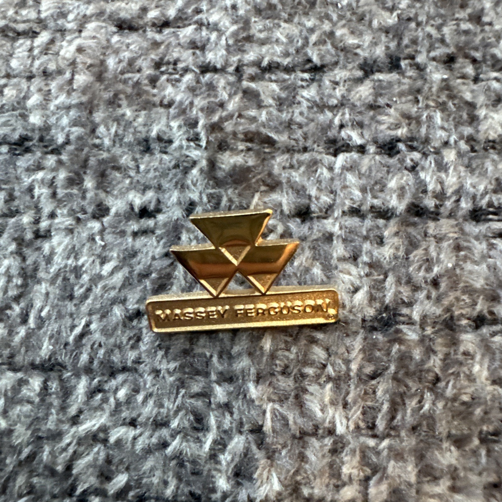 Massey Ferguson Tractor Agriculture Logo Lapel Pin Tie Tack Clip NEW