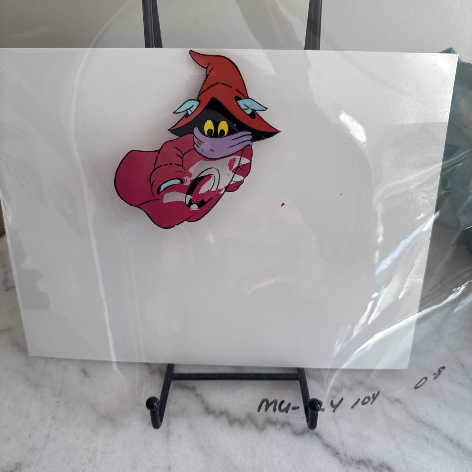 ORKO- HE MAN MASTERS OF THE UNIVERSE HAND PAINTED PRODUCTION CELL- Lot of 10!