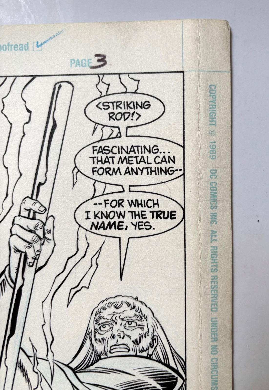Hawk And Dove 15 Pg 3 Original Art By Greg Gugler And Scott Hanna 1990