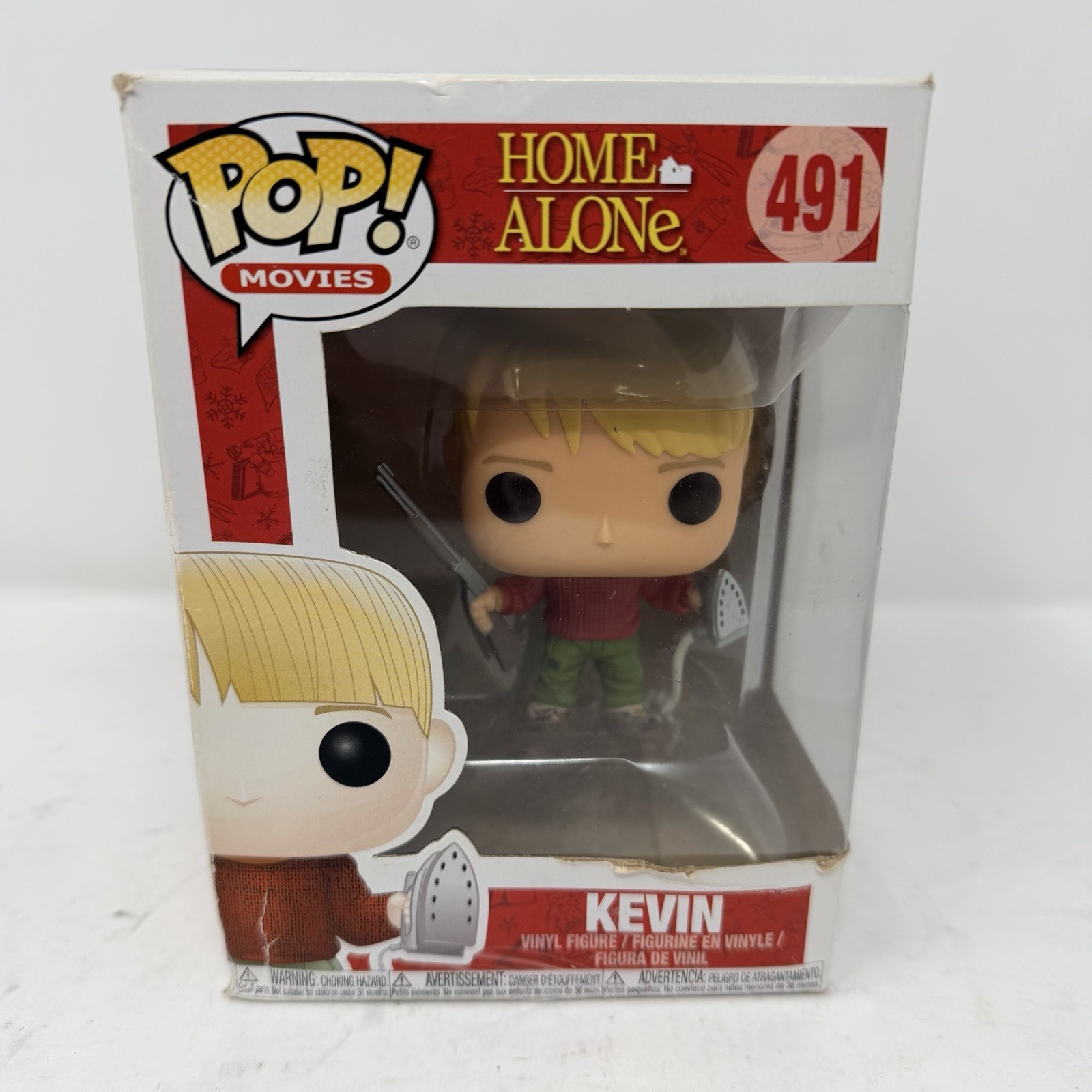 Funko Pop! Movies: Home Alone Kevin McCallister Vinyl Figure #491 Original