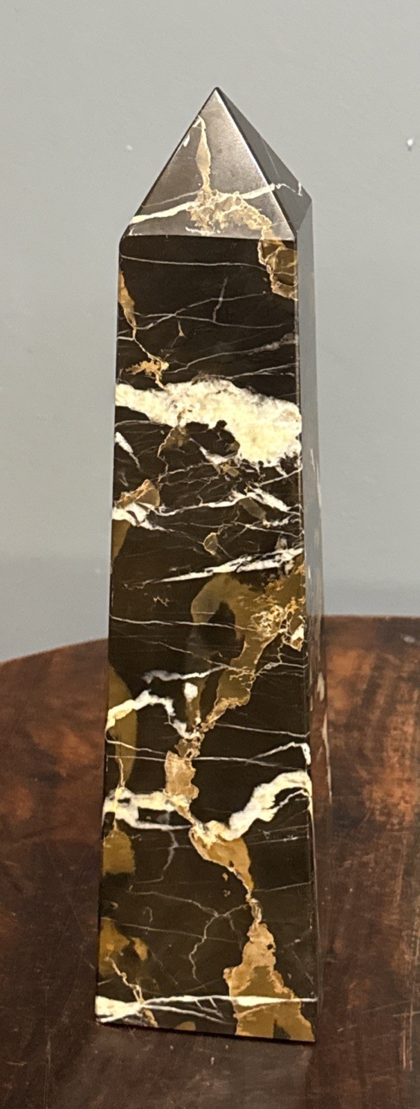 Black, Caramel, Brown, White Obelisk 14” Heavy Beautiful