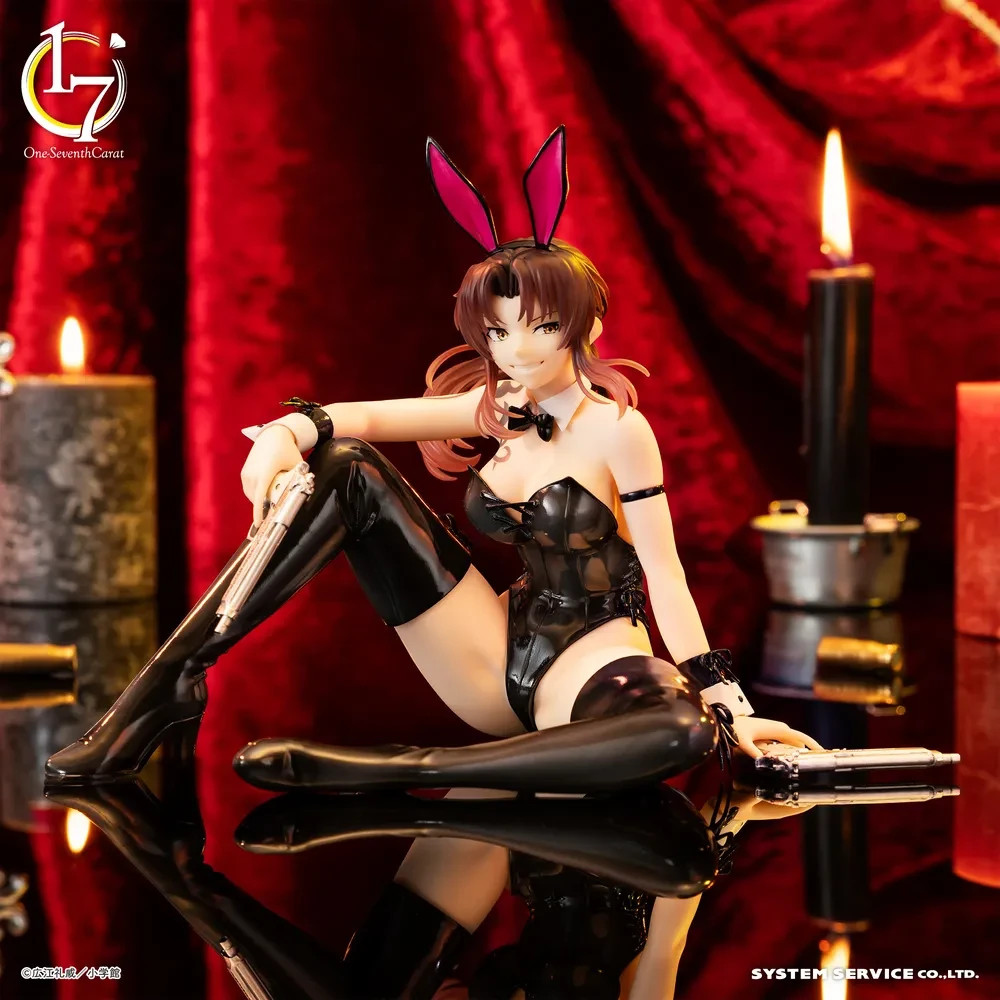 PSL BLACK LAGOON One-Seventh Carat Figure Levi Bunny Ver Rebecca Lee Revy