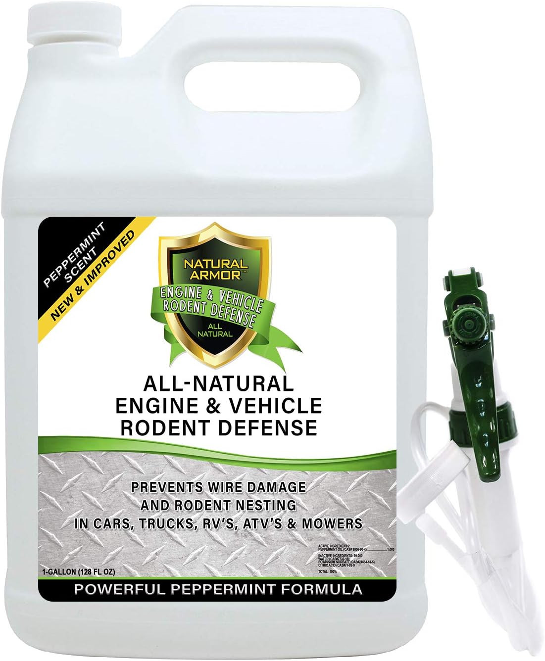 Mice/Mouse, Rat, Squirrel & Rodent Wire, Engine & Vehicle Protection Spray Preve