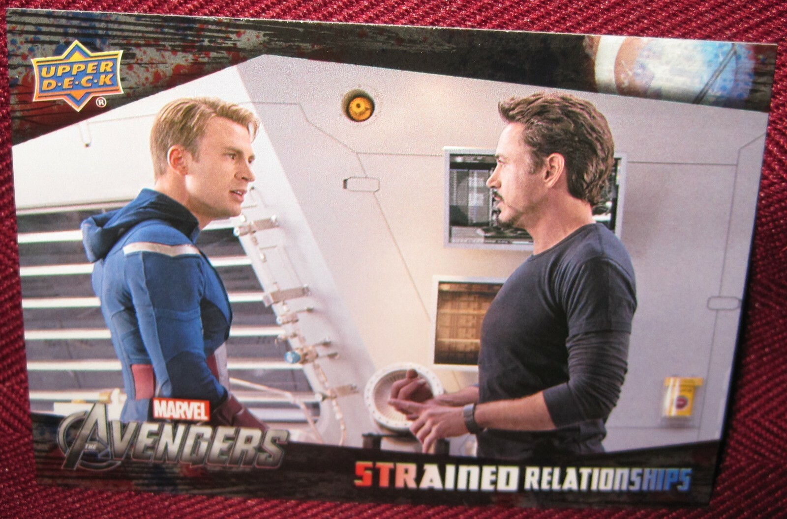 2016 UPPER DECK CAPTAIN AMERICA CIVIL WAR STRAINED RELATIONSHIPS #SR-4