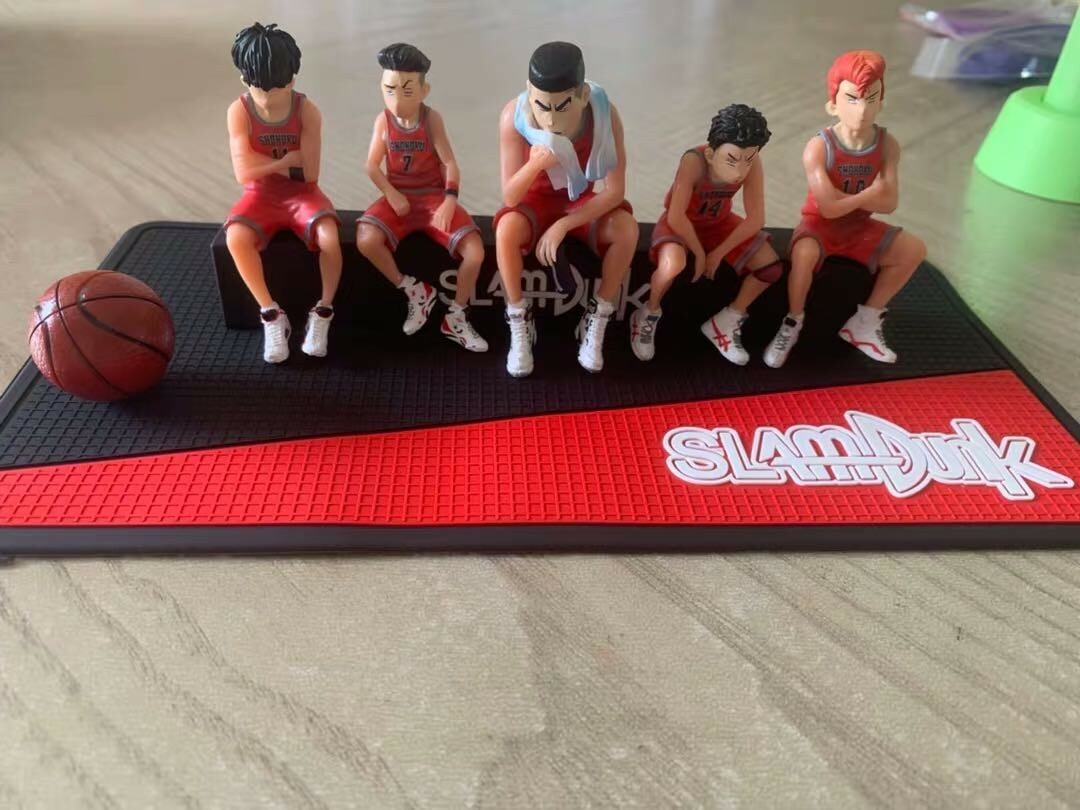 5Pcs Set SLAM DUNK SHOHOKU Basketball Team Figure US Seller