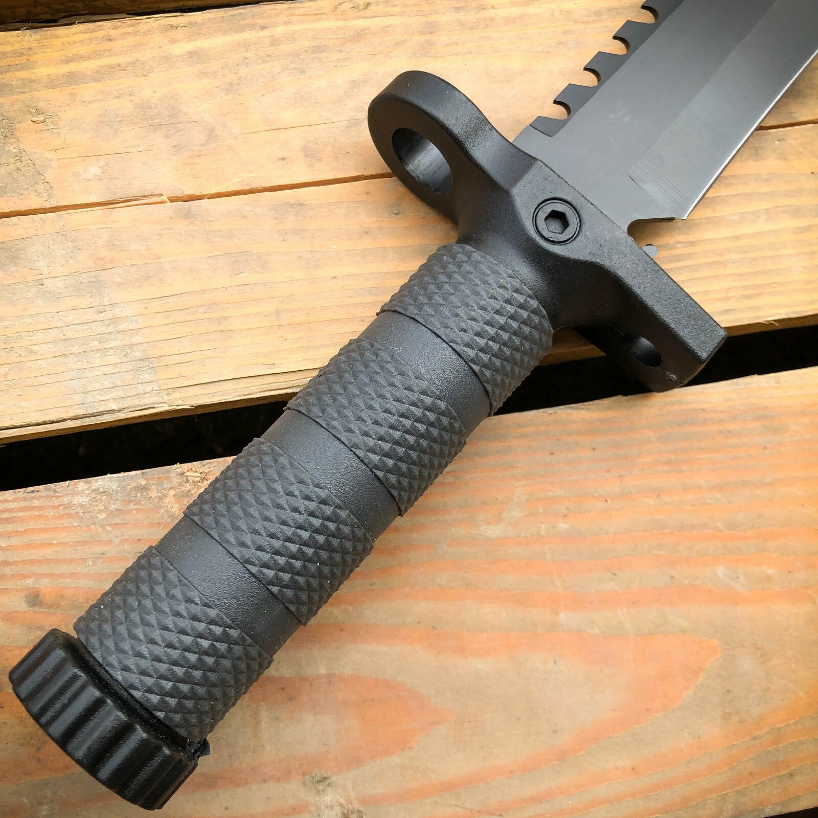 12.5″ MILITARY Hunting TACTICAL FIXED BLADE SURVIVAL Army Knife w Fire Starter