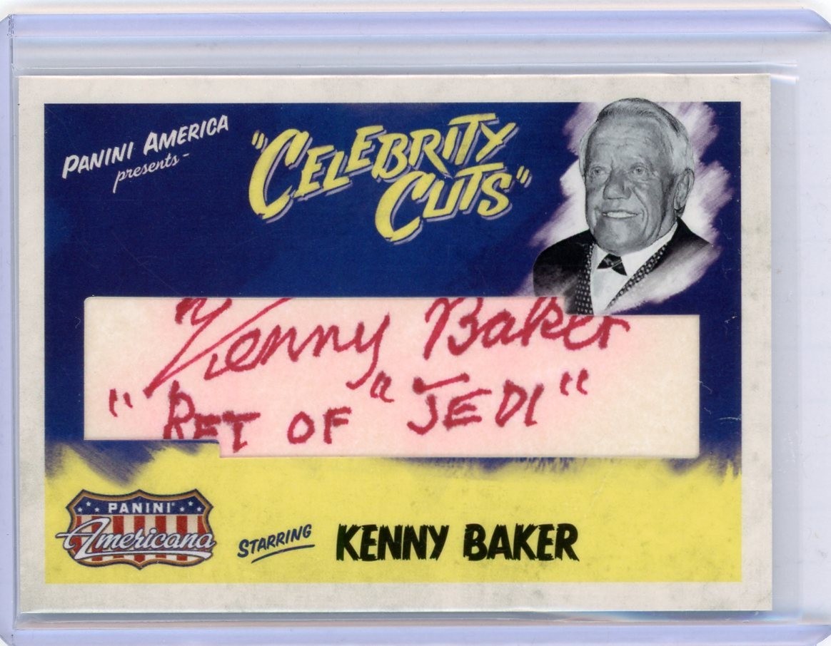 2011 Panini Americana Cut Autograph #38 Kenny Baker „Ret of Jedi“ No 2 of 30