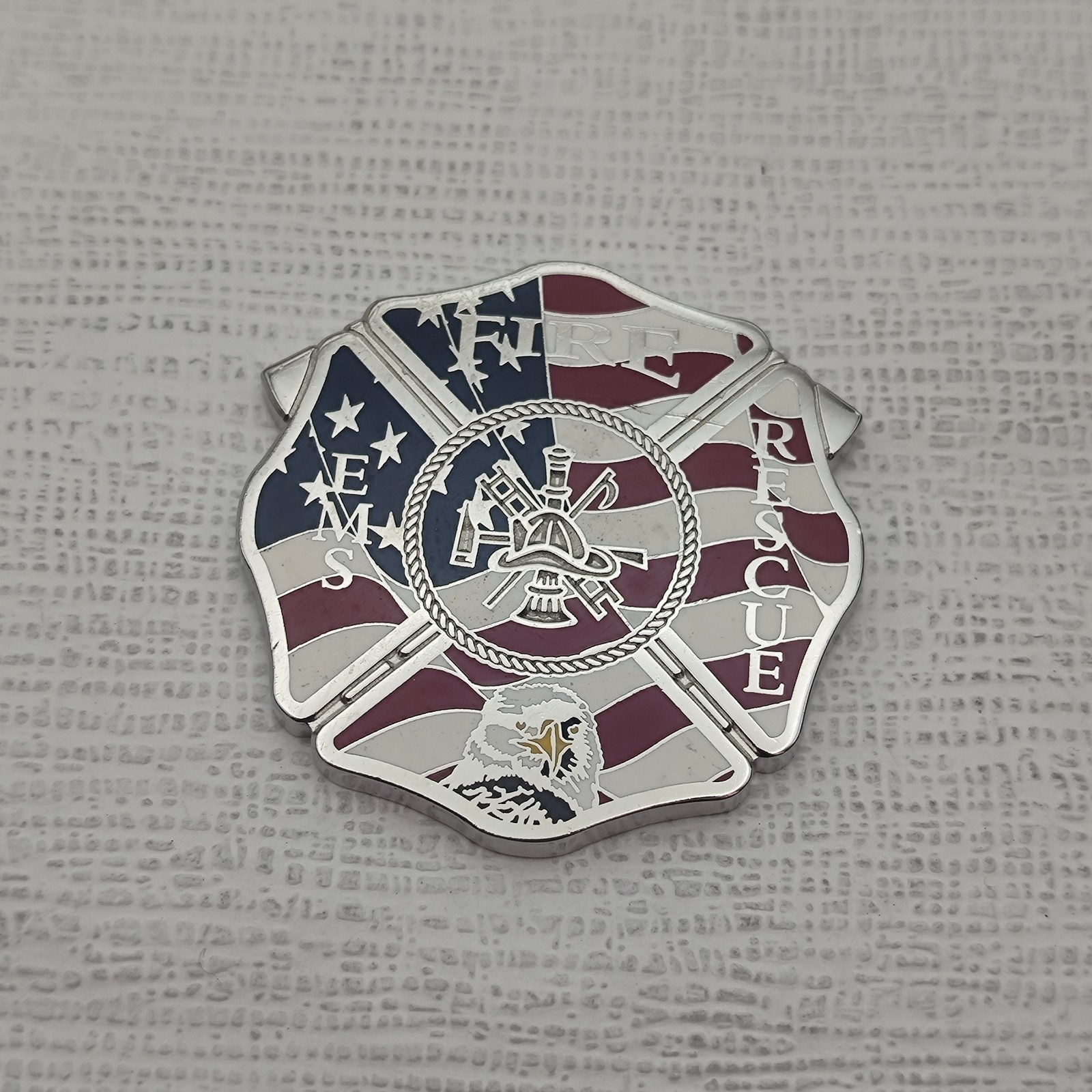 Fire Rescue EMS Challenge Coin