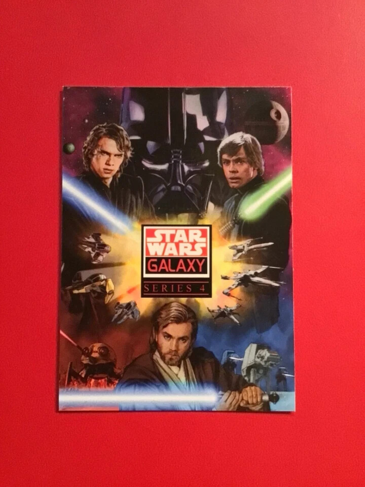 2009 TOPPS STAR WARS GALAXY SERIES 4 FOUR YOU PICK COMPLETE YOUR 120 CARD SET
