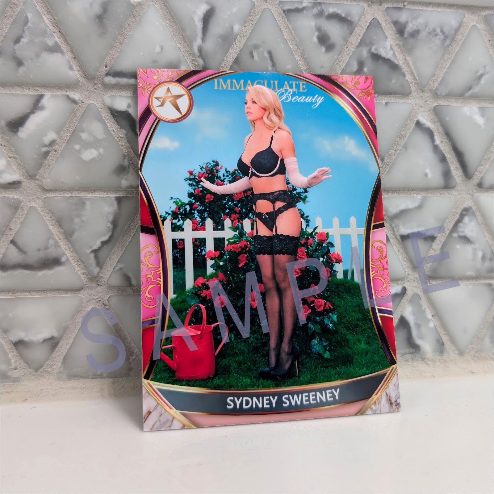 TRISH STRATUS Wrestler Model Beauty Retro GOF Rostar CUSTOM SP Limited Card TSS1
