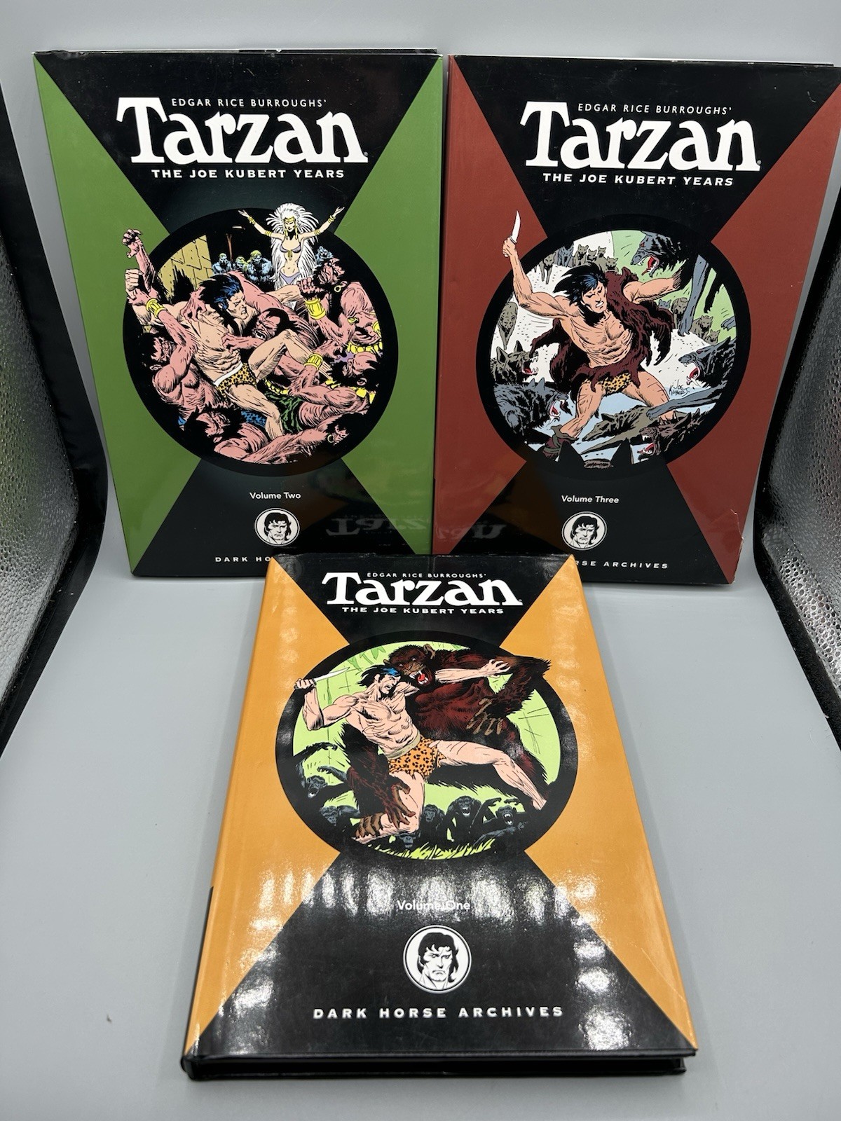 Tarzan: The Joe Kubert Years Vol 1-3 HC Graphic Novels ~ Dark Horse