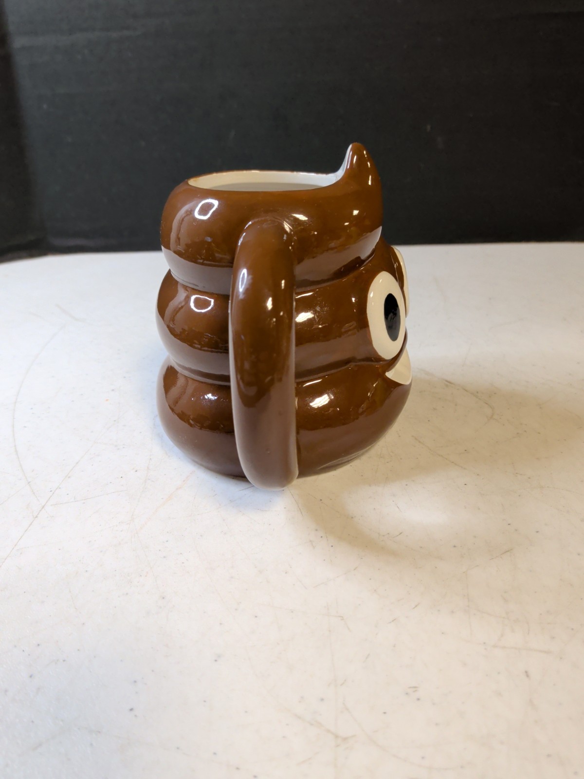 Smiling Poop Emoji Ceramic Coffee Cup Mug
