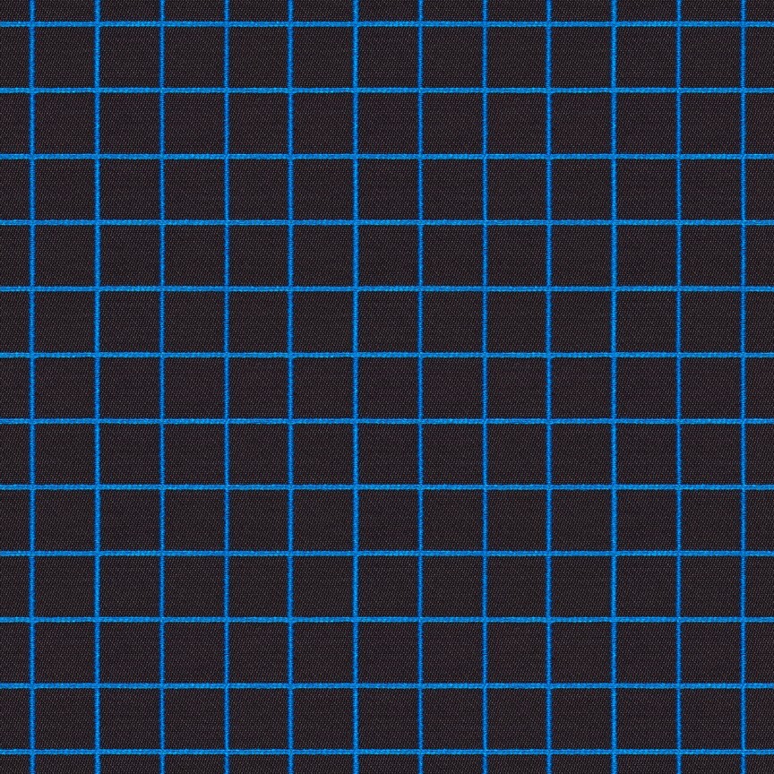 4 yds Maharam Bright Grid Scholten & Baijings Scuba Blue Upholstery Fabric