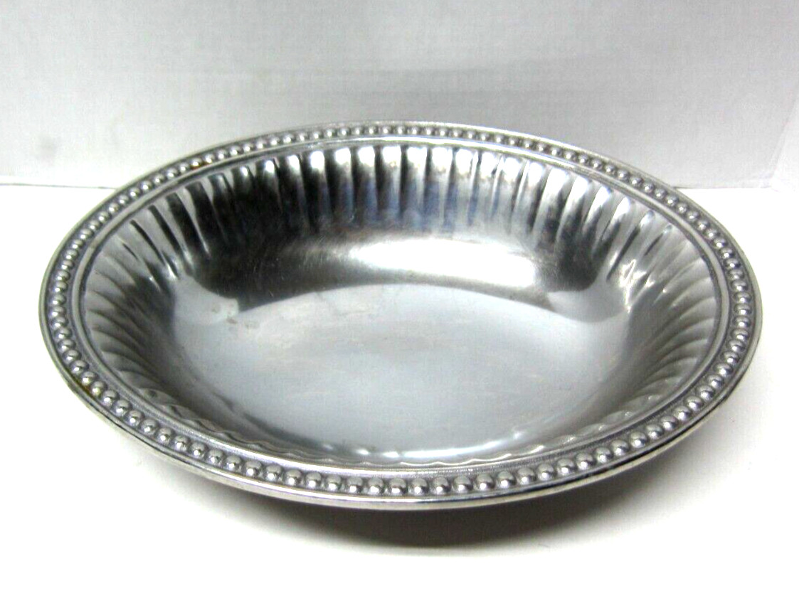 Wilton Armetale RWP 12″ x 9.5″ Oval Dinner Serving Cooking Bowl