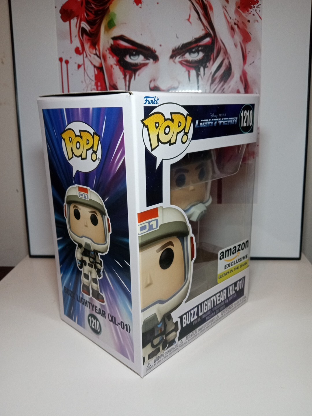 Funko Pop 1210 BUZZ LIGHTYEAR(XL-01) Glow in the Dark