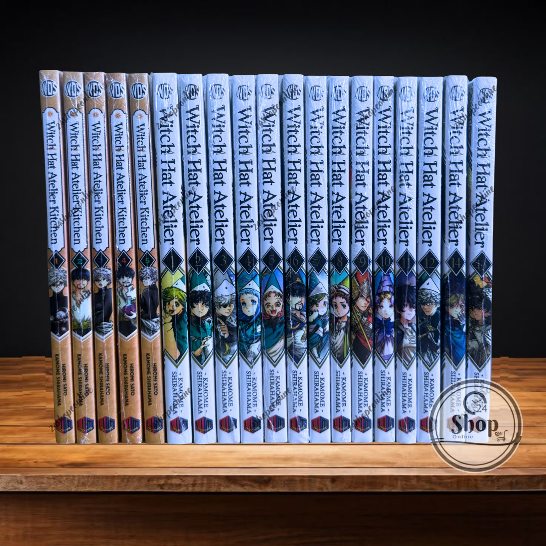 Witch Hat Atelier & Kitchen Manga English Vol 1-14 + 5 Full Set Comic Books