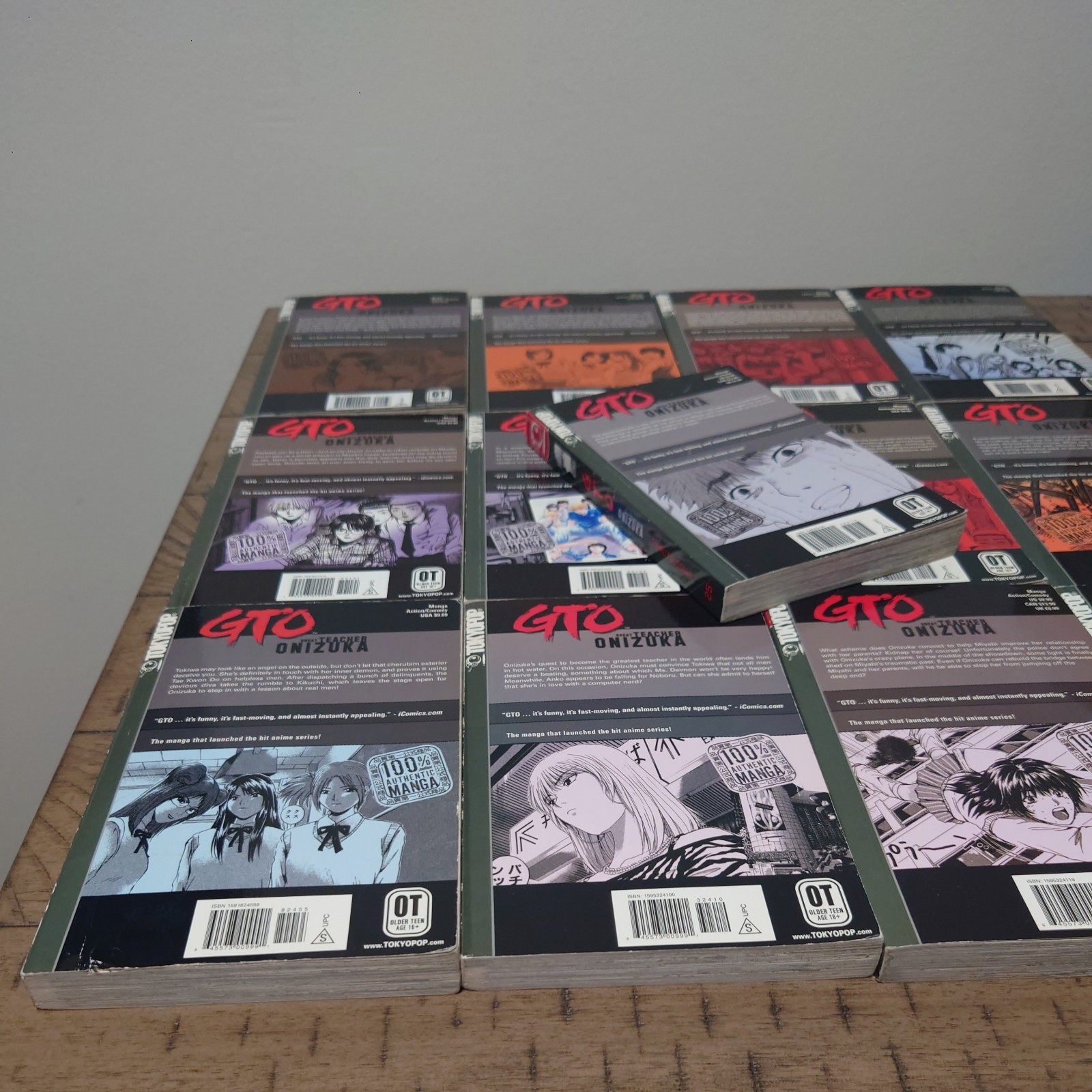 Great Teacher Onizuka! GTO (Volumes 1-25 Complete) Original English Manga!