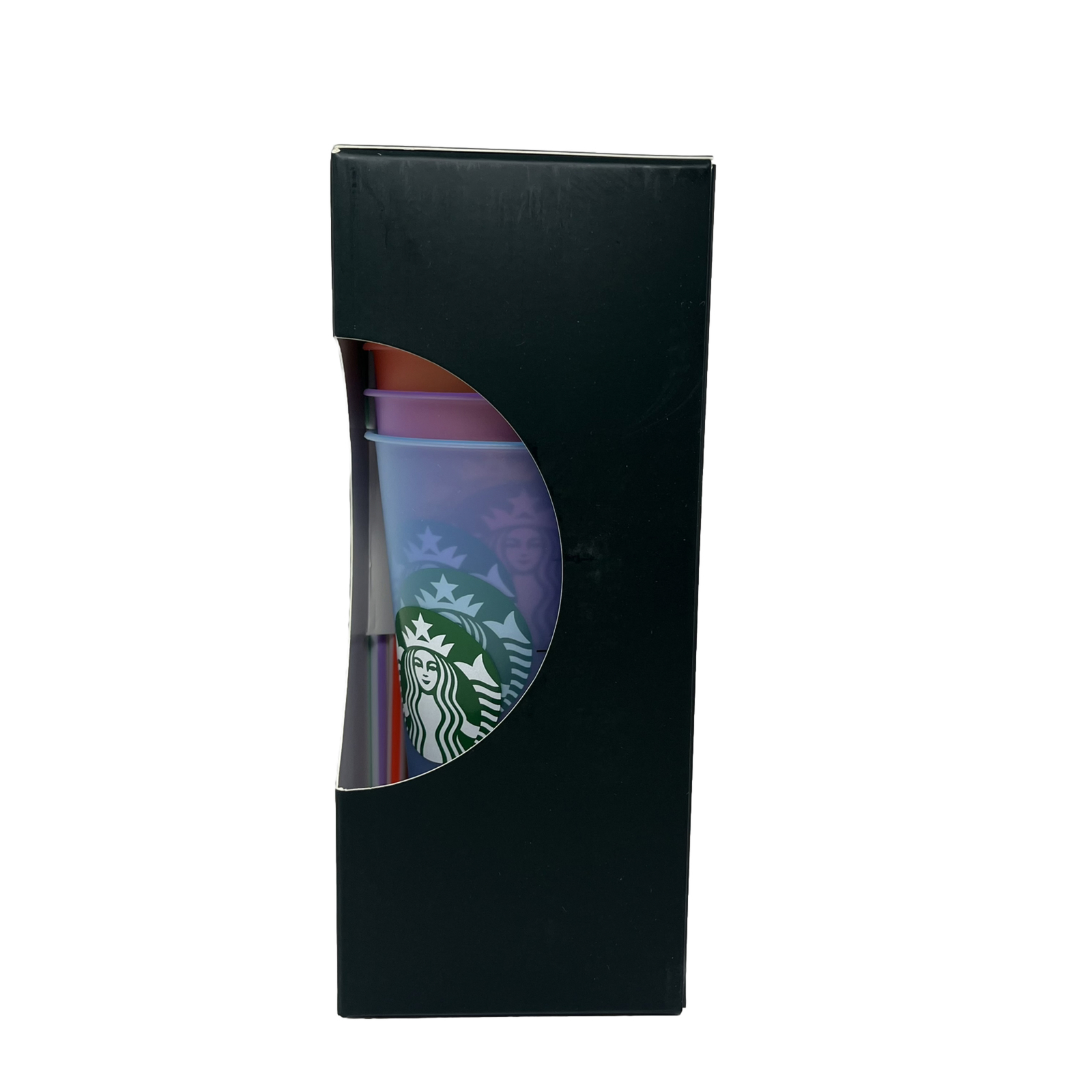 Starbucks Reusable Cold Cups Set of 5 – 24 Fl oz Multi Color – NEW Summer 2022