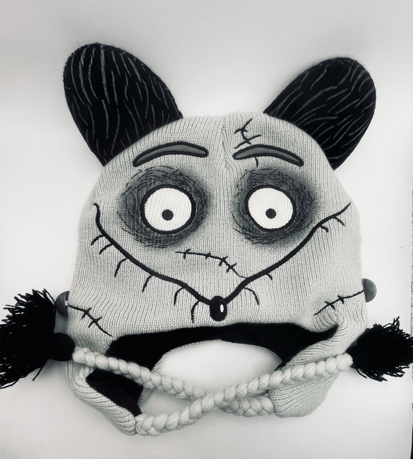 Disney Frankenweenie „Sparky“ Laplander Cap Hat Adult 100% Polyester Washable