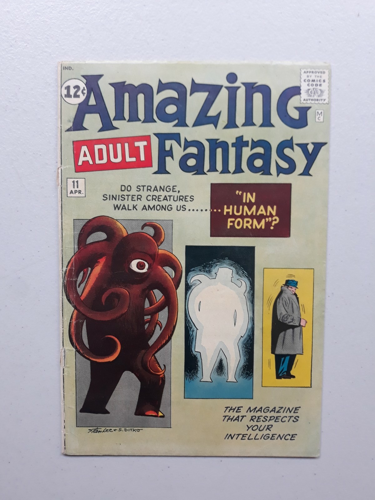 Amazing Adult Fantasy 11 Marvel Comics 1962