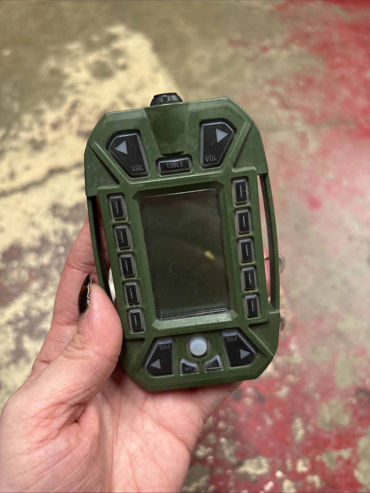Harris Falcon lll Keypad Display Unit KDU Green