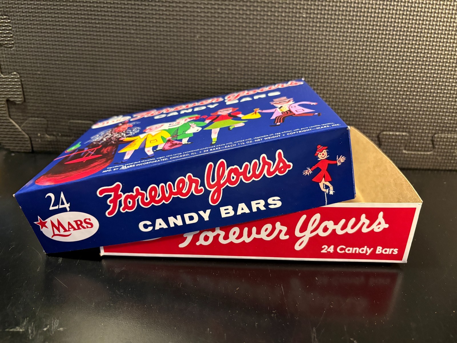 1950s Forever Yours (Halloween, variation #2) – Empty custom design display box