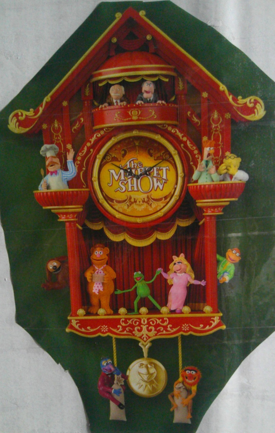 Disney/Bradford Exchange -Muppet Show Cuckoo Clock -Limited Edition -A3070 – NEW