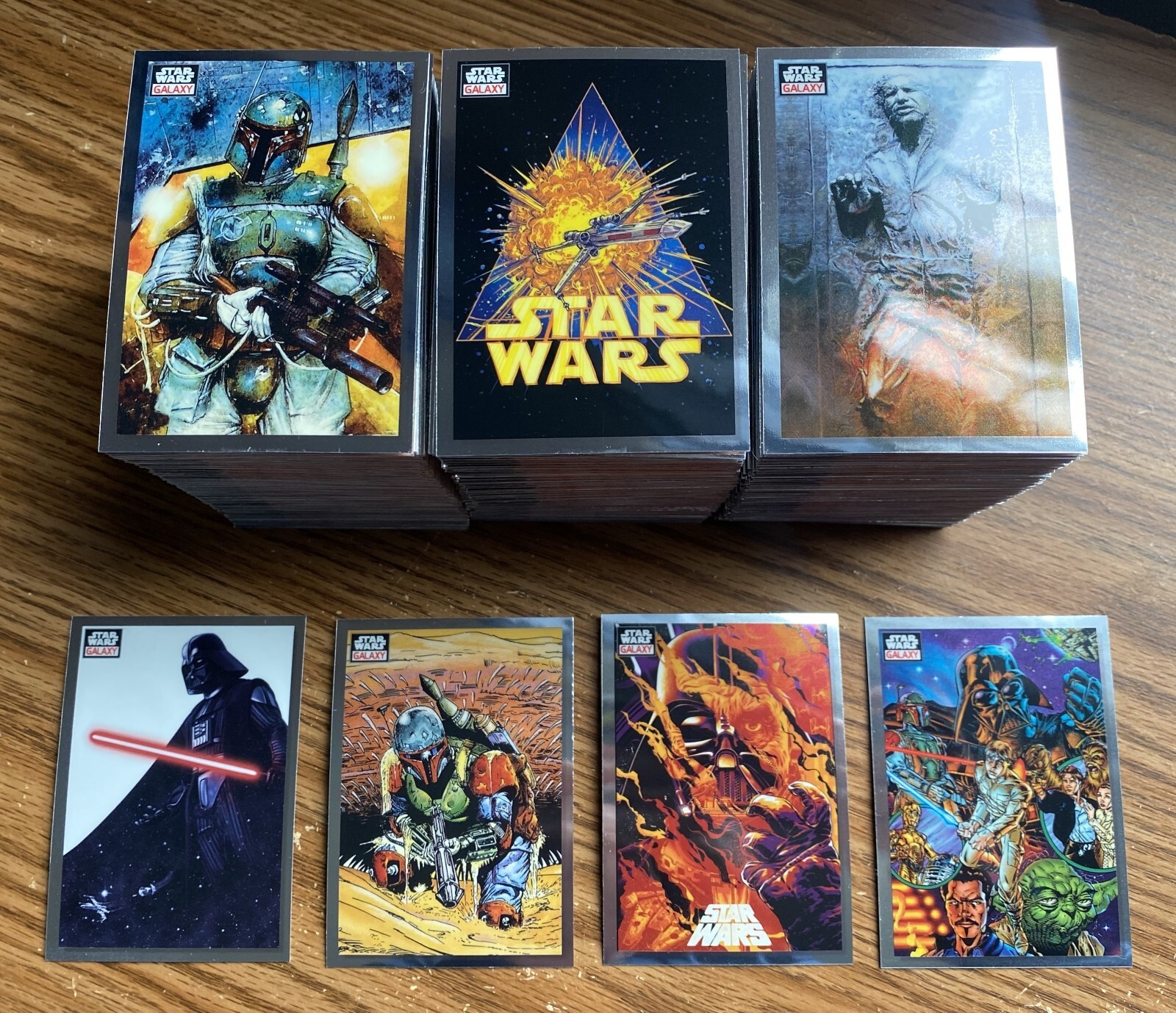 2023 Topps Chrome Star Wars Galaxy COMPLETE YOUR SET Base Card #1-100 (YOU PICK)