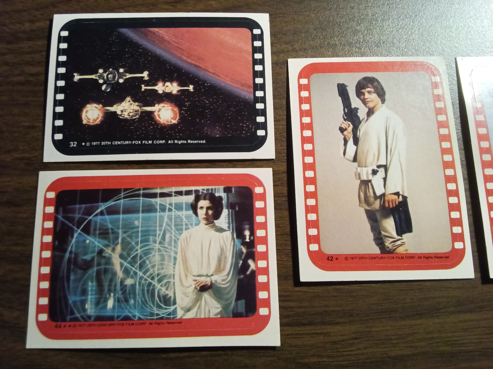 1977 & 1978 Star Wars Sticker Lot