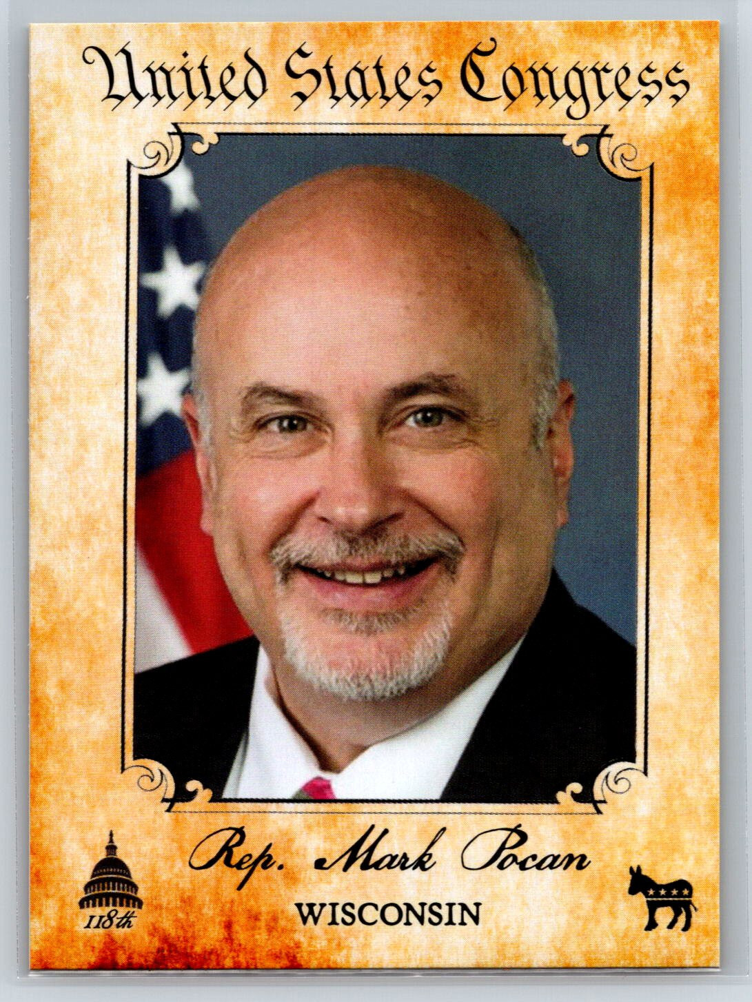 2024 Fascinating Cards 118th US Congress Mark Pocan Wisconsin #528
