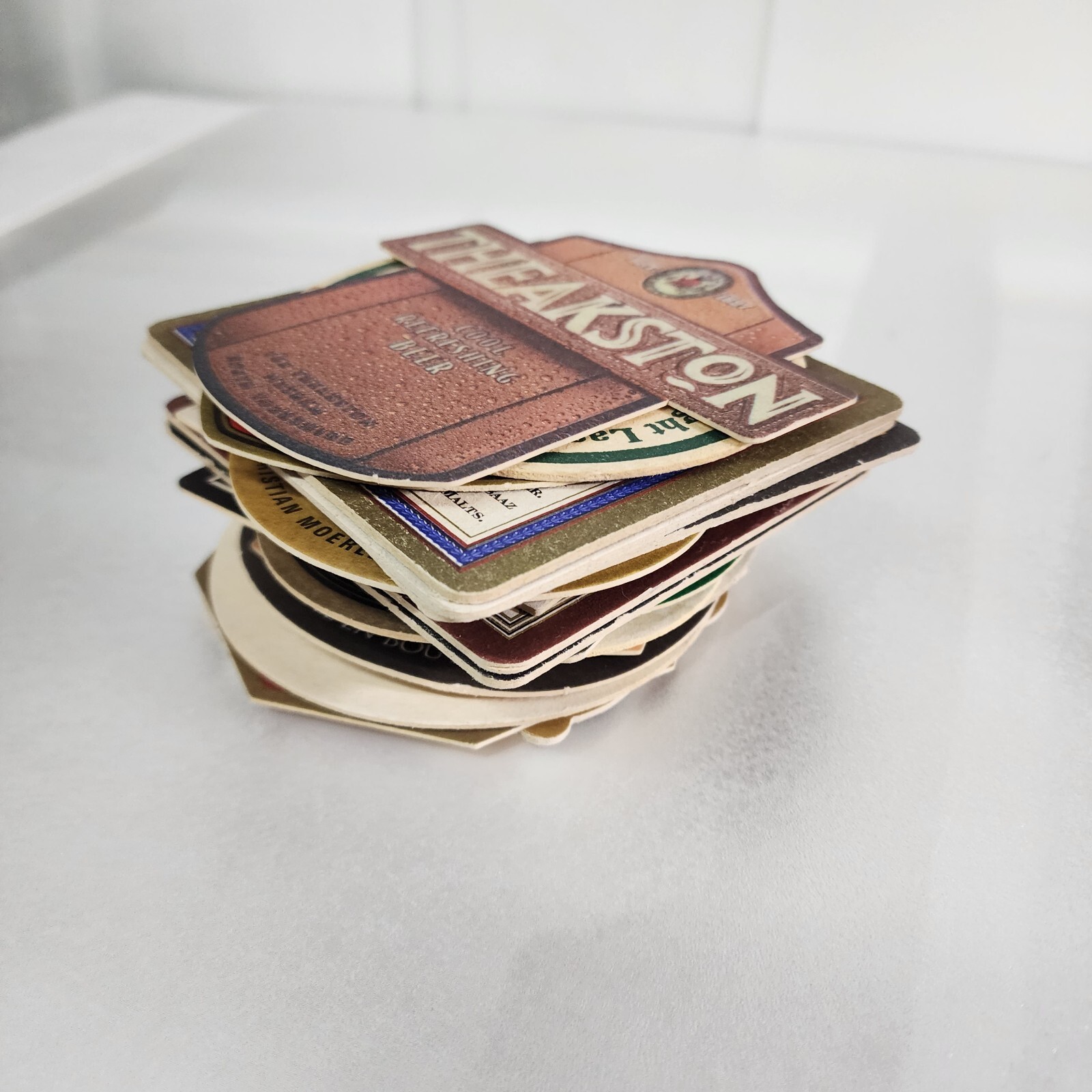 Vintage Beer Mats Coasters Rare Lot of 28 Various Places Mostly New