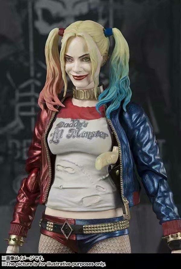 SHF Suicide Squad The Clown’s Girl Harley Quinn PVC Action Figure NEW IN BOX 6in