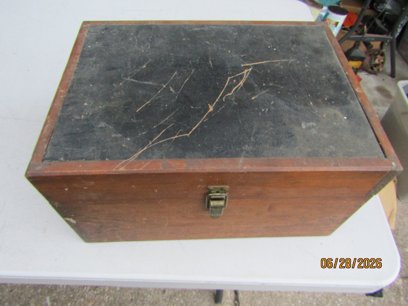 Vintage Lineman Worker Portable Telephone Box w Ring Generator Litton Phone Set