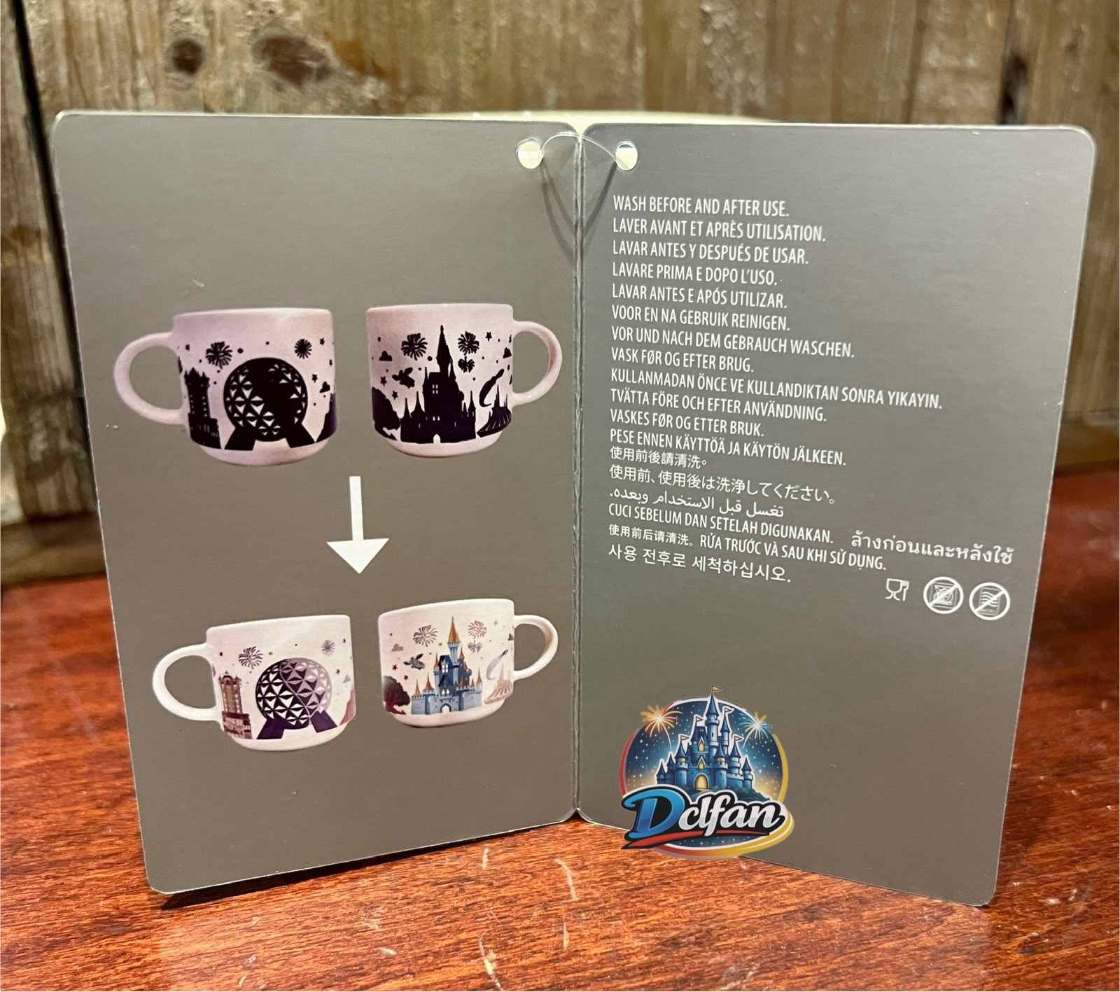 Disney Parks WDW Color Changing Mug 22oz NEW