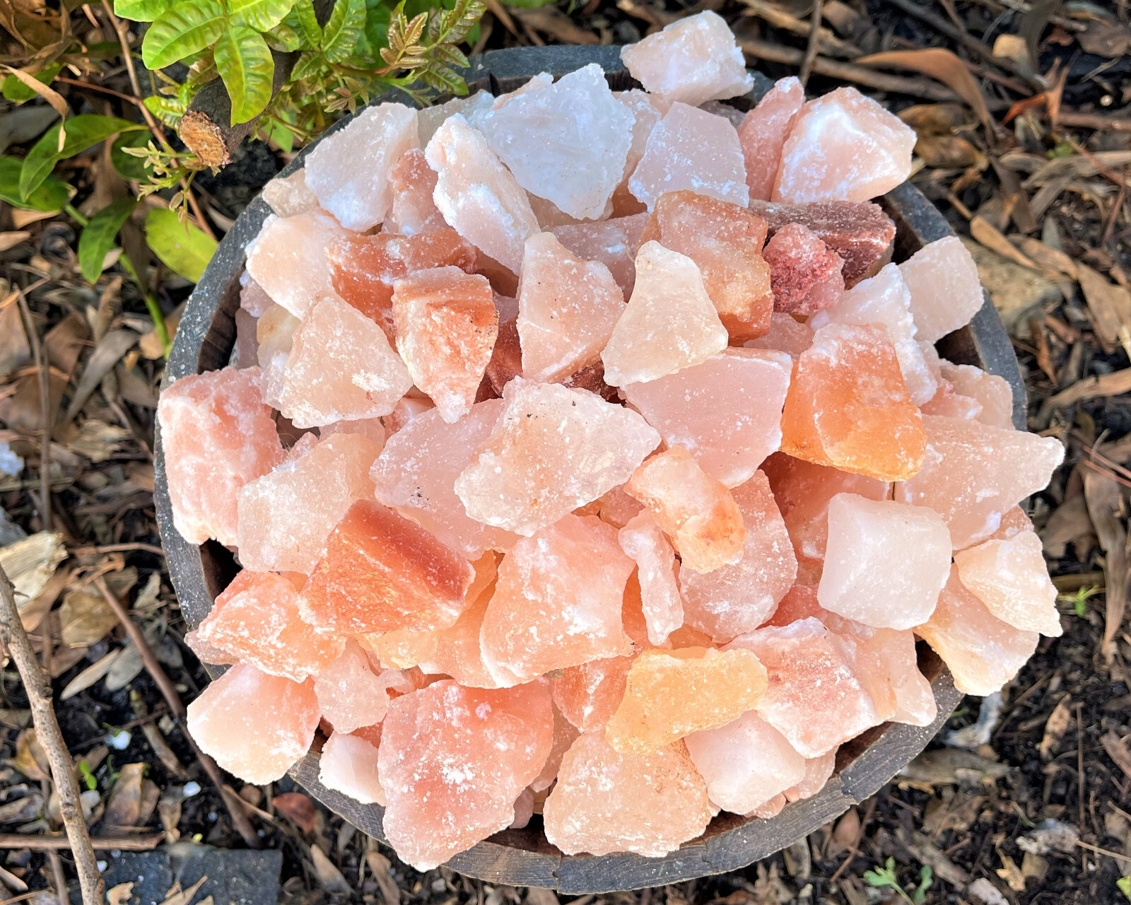 5 lb Himalayan Salt Chunks Crystals Rocks (Wholesale Bulk Lot)