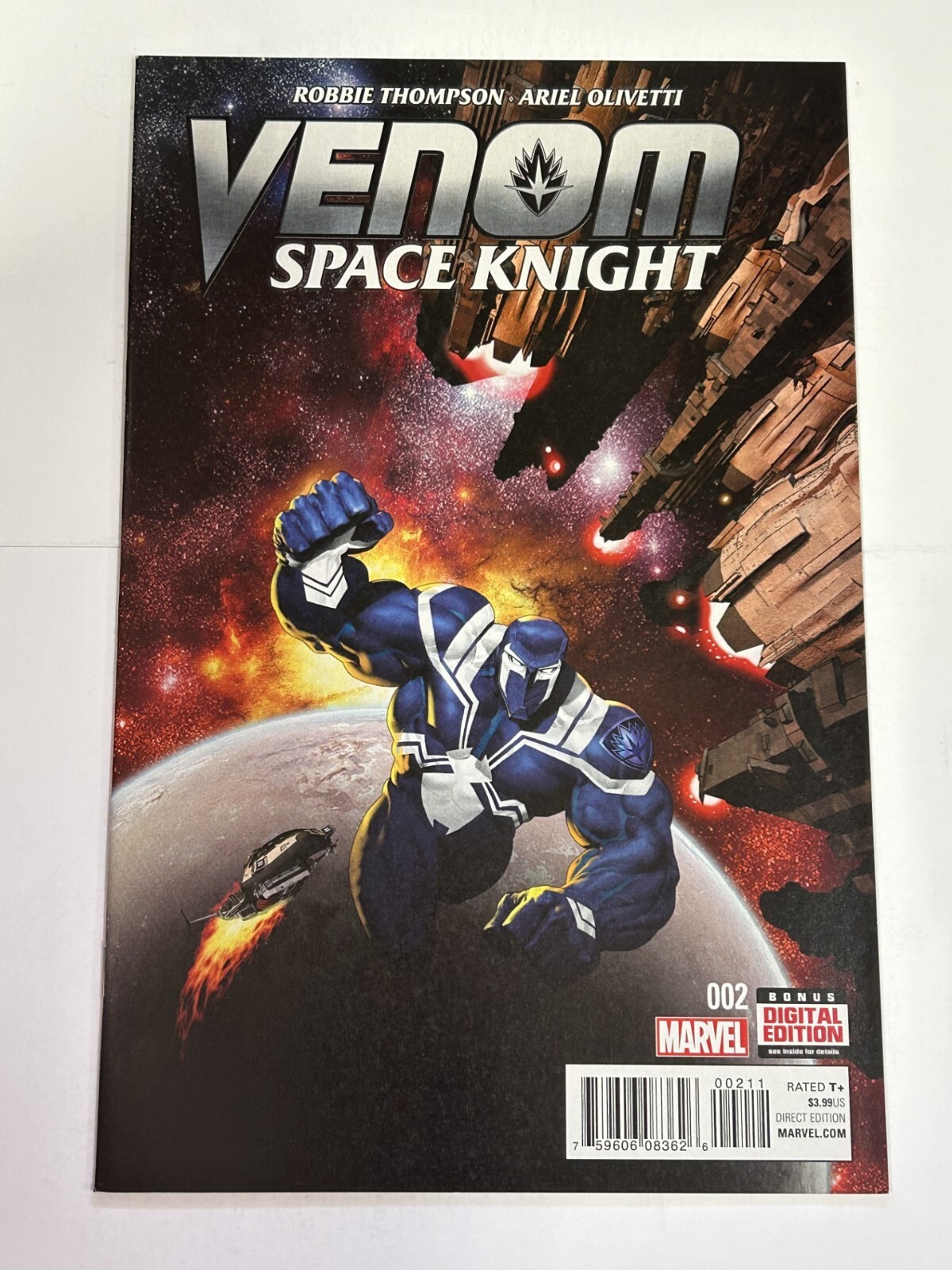 VENOM SPACE KNIGHT #2 NEAR MINT 2016 MARVEL COMICS b-368